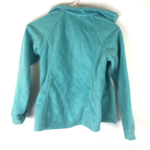 Columbia Girl’s Size Medium Blue Lightweight Jacket , Missing Zipper - Picture 4 of 4